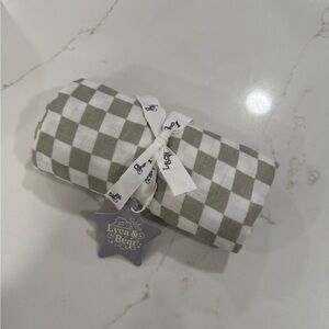 Checkered Baby Swaddle